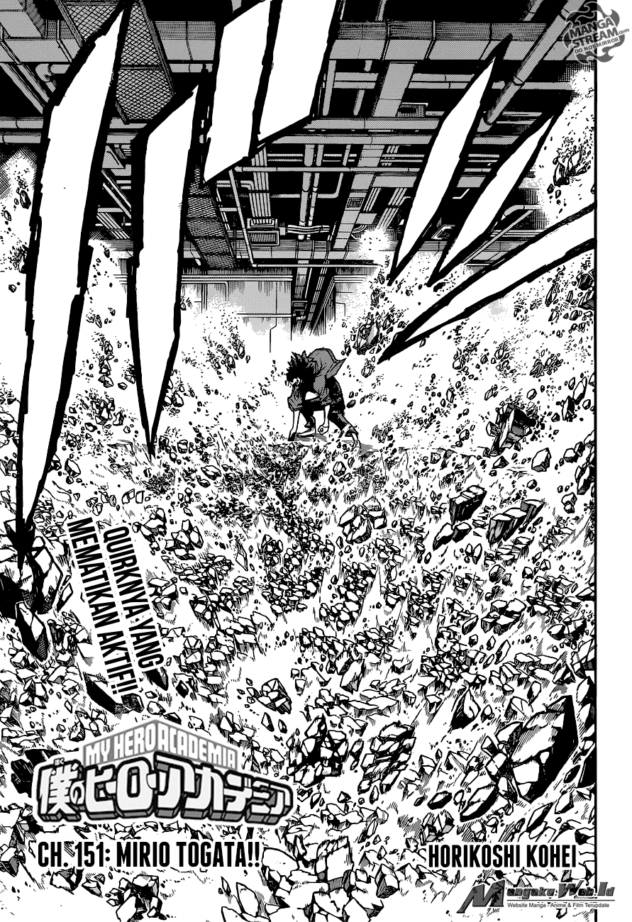 Boku no Hero Academia Chapter 151