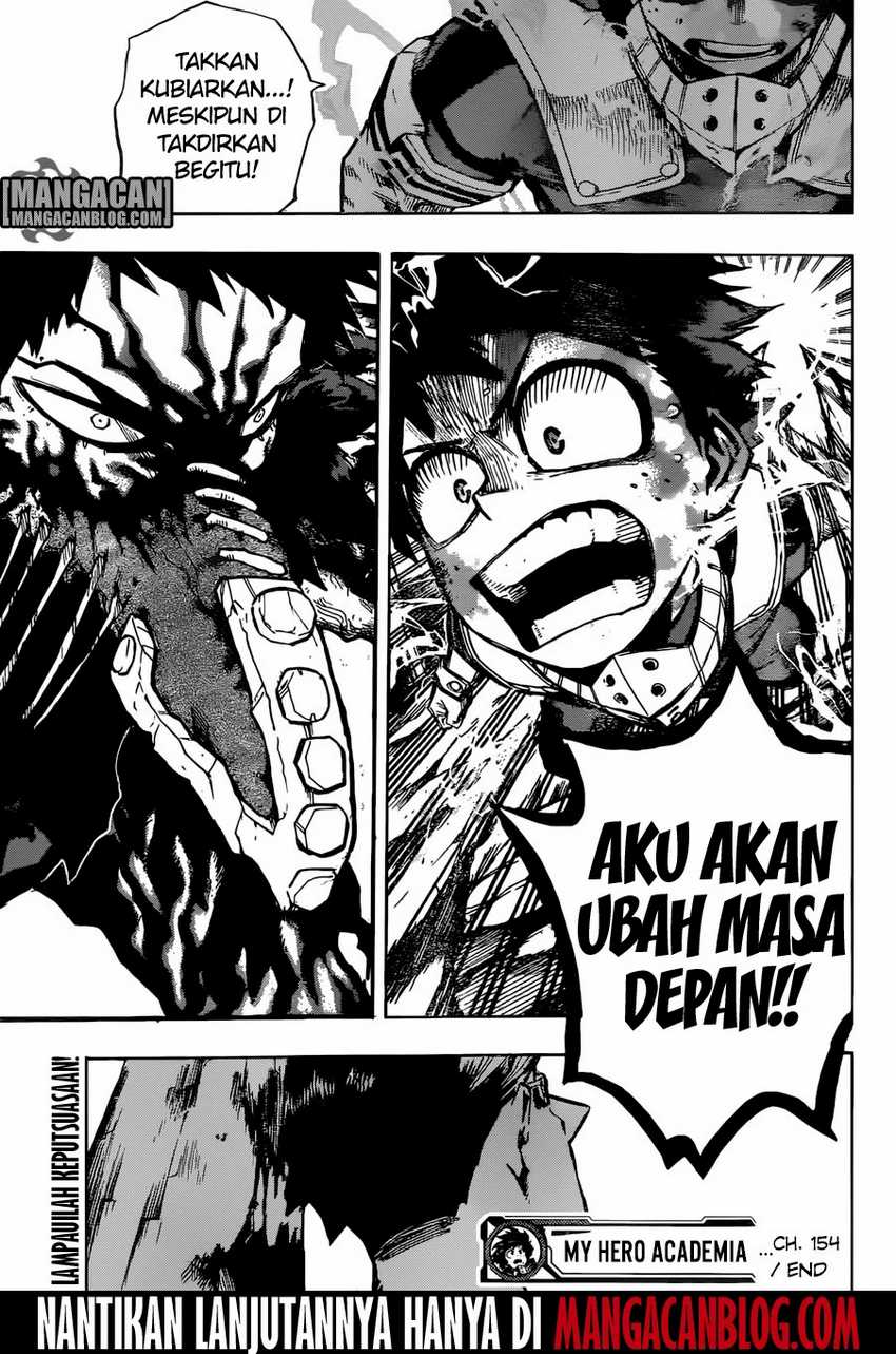 Boku no Hero Academia Chapter 154