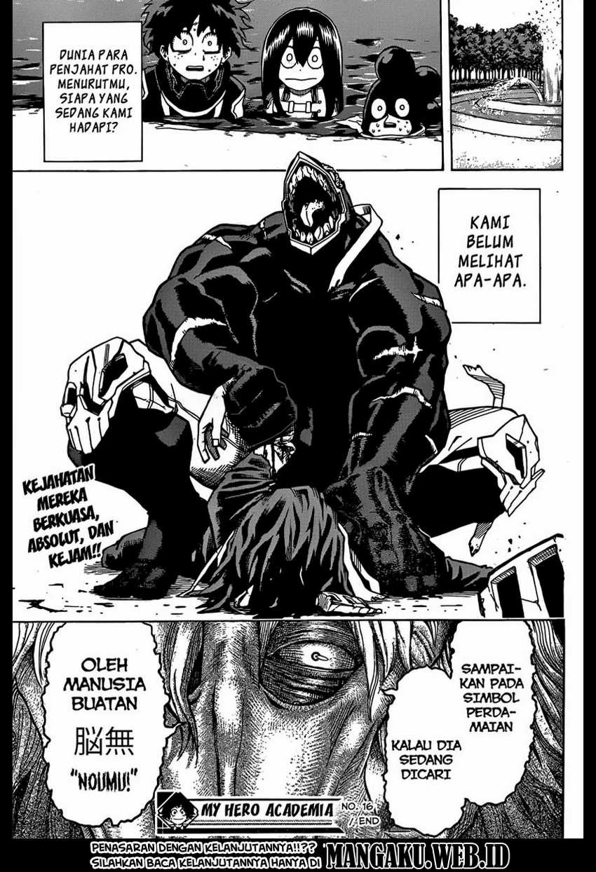 Boku no Hero Academia Chapter 16