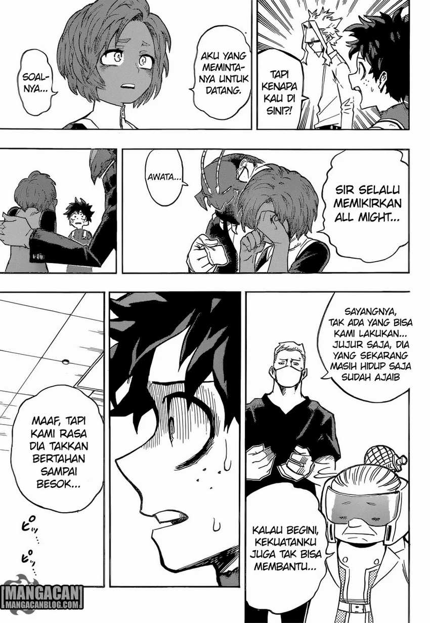 Boku no Hero Academia Chapter 161