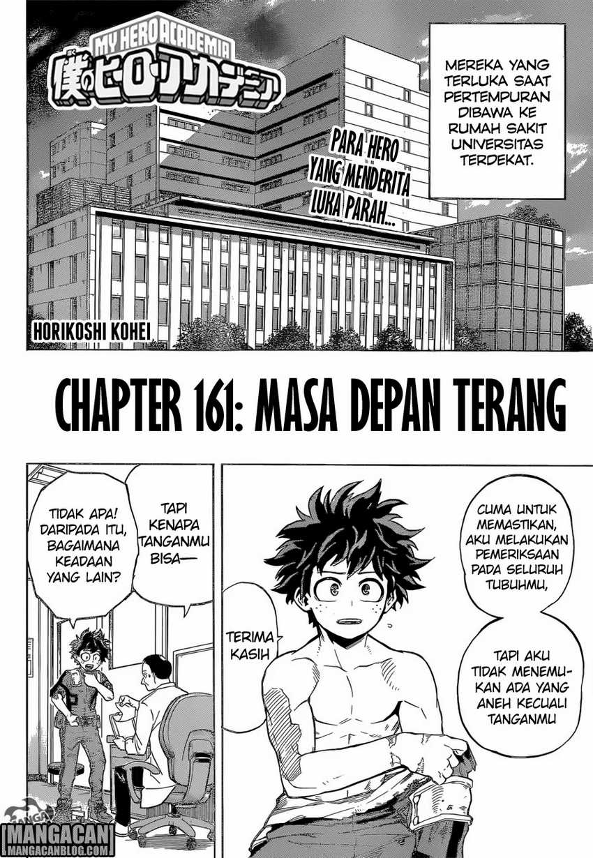 Boku no Hero Academia Chapter 161