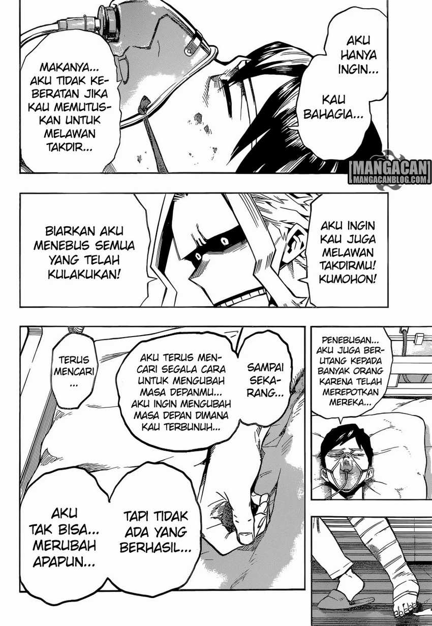 Boku no Hero Academia Chapter 161