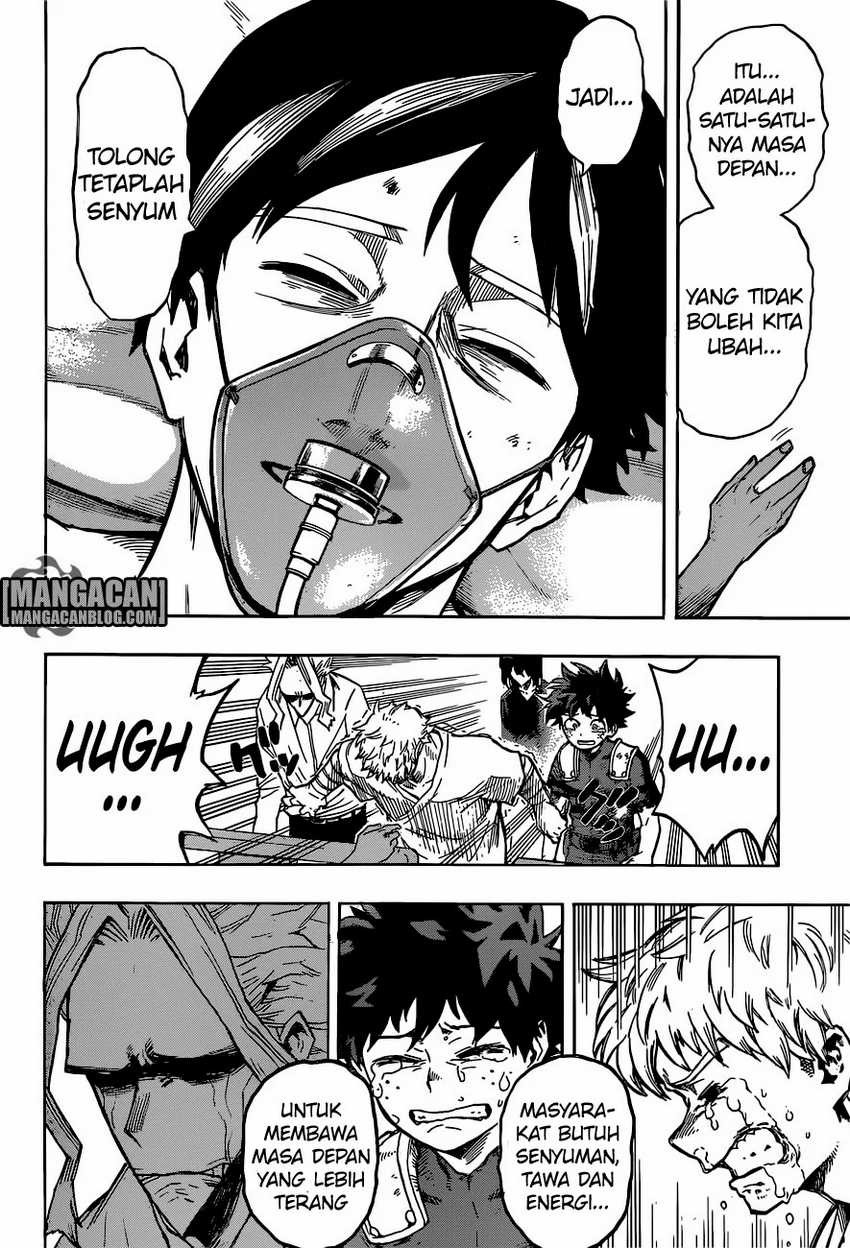 Boku no Hero Academia Chapter 161