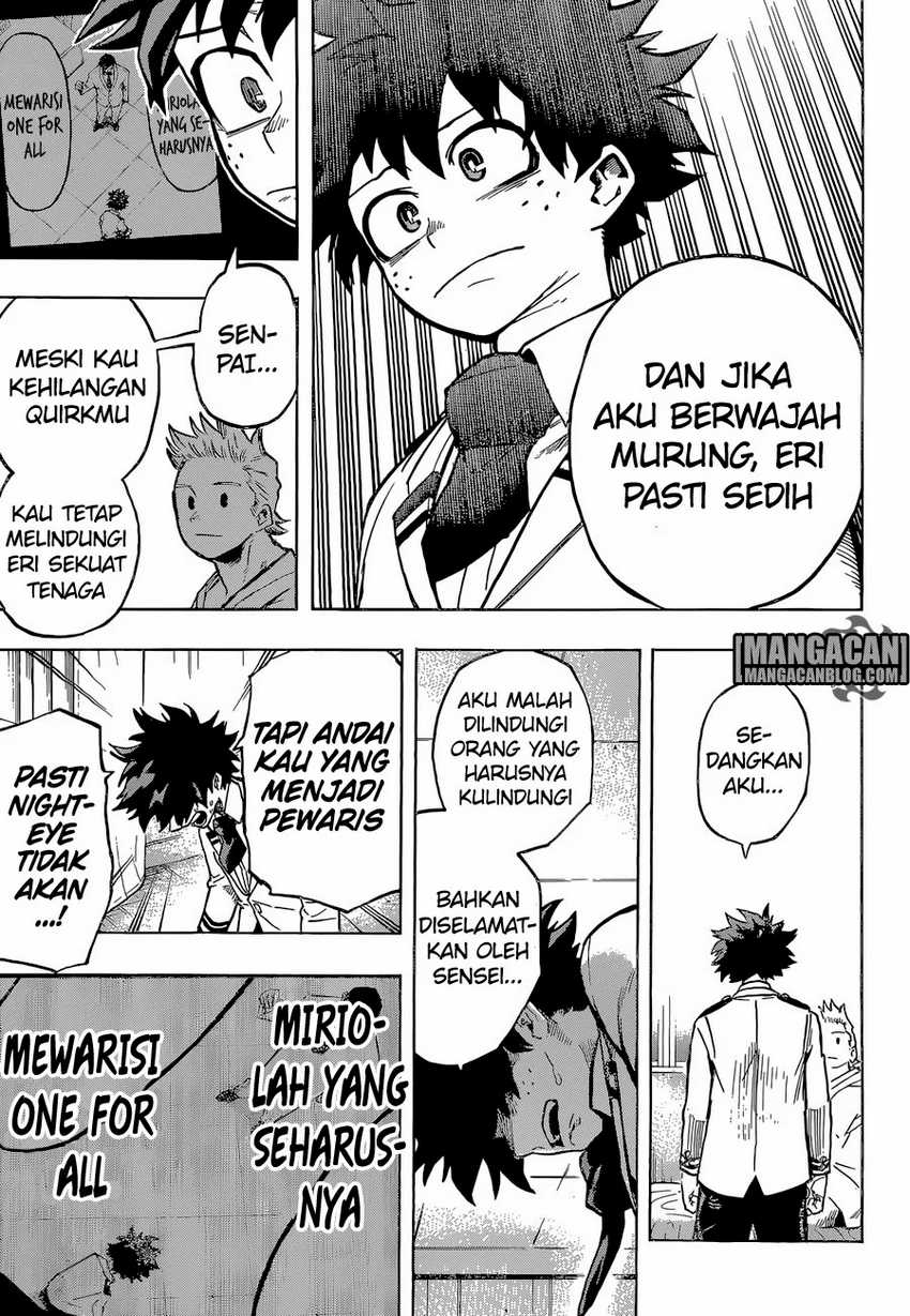 Boku no Hero Academia Chapter 162