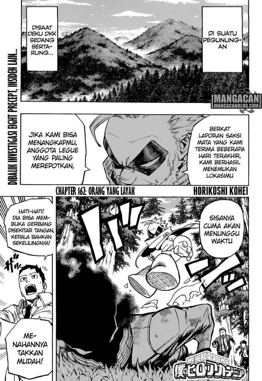 Boku no Hero Academia Chapter 162