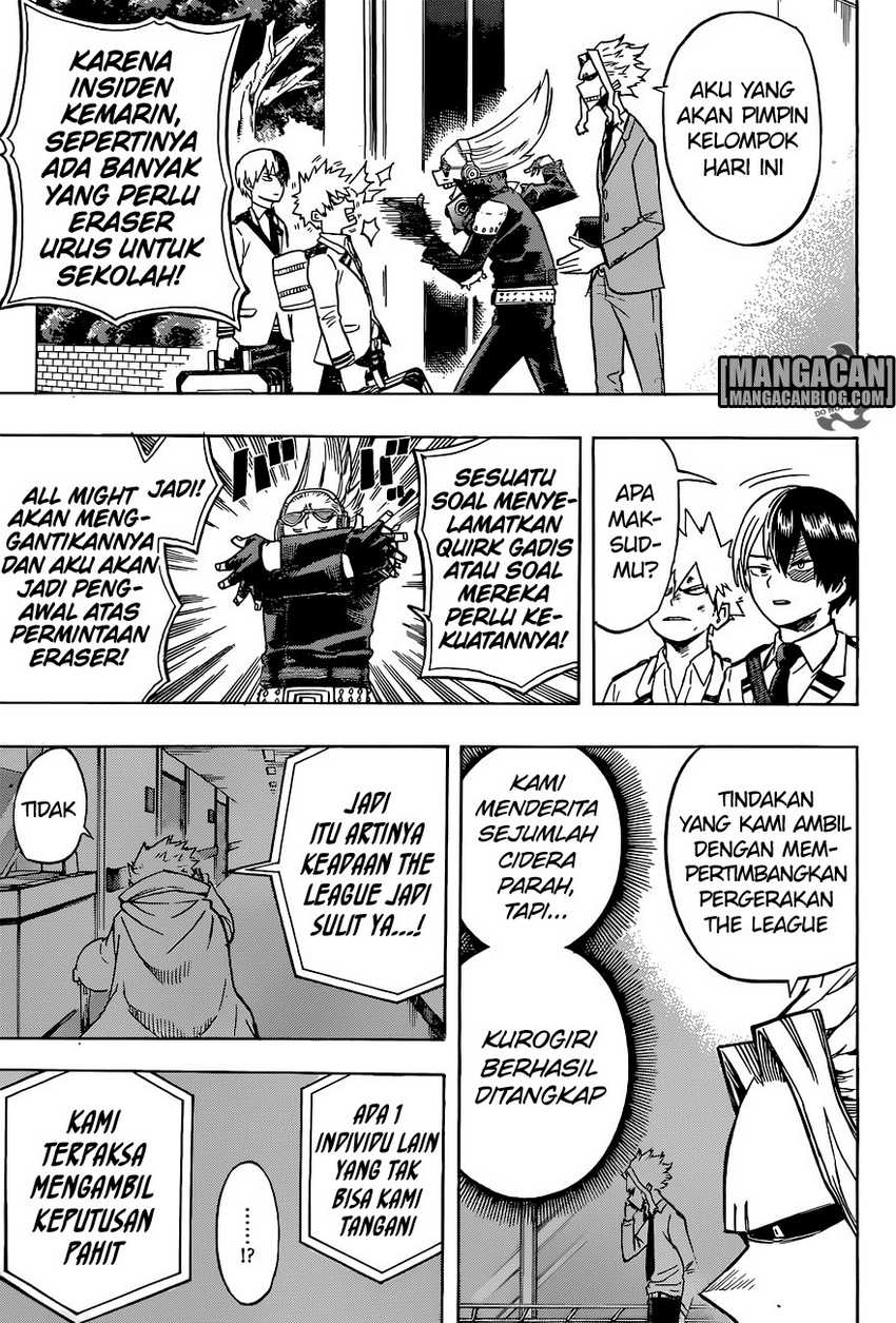 Boku no Hero Academia Chapter 163