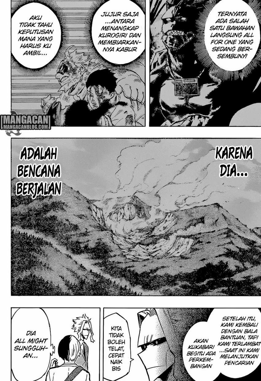 Boku no Hero Academia Chapter 163