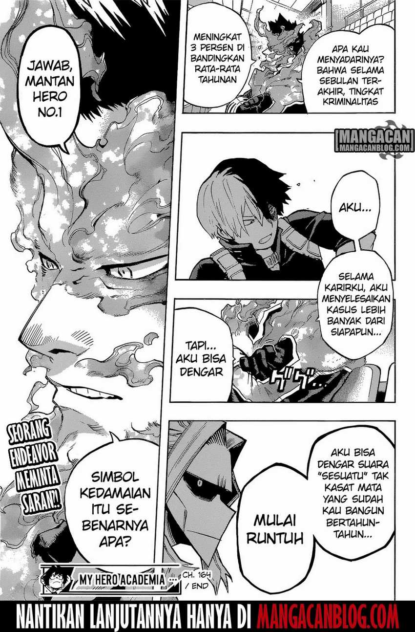 Boku no Hero Academia Chapter 164