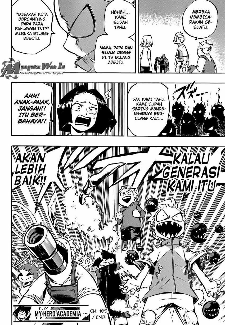 Boku no Hero Academia Chapter 165