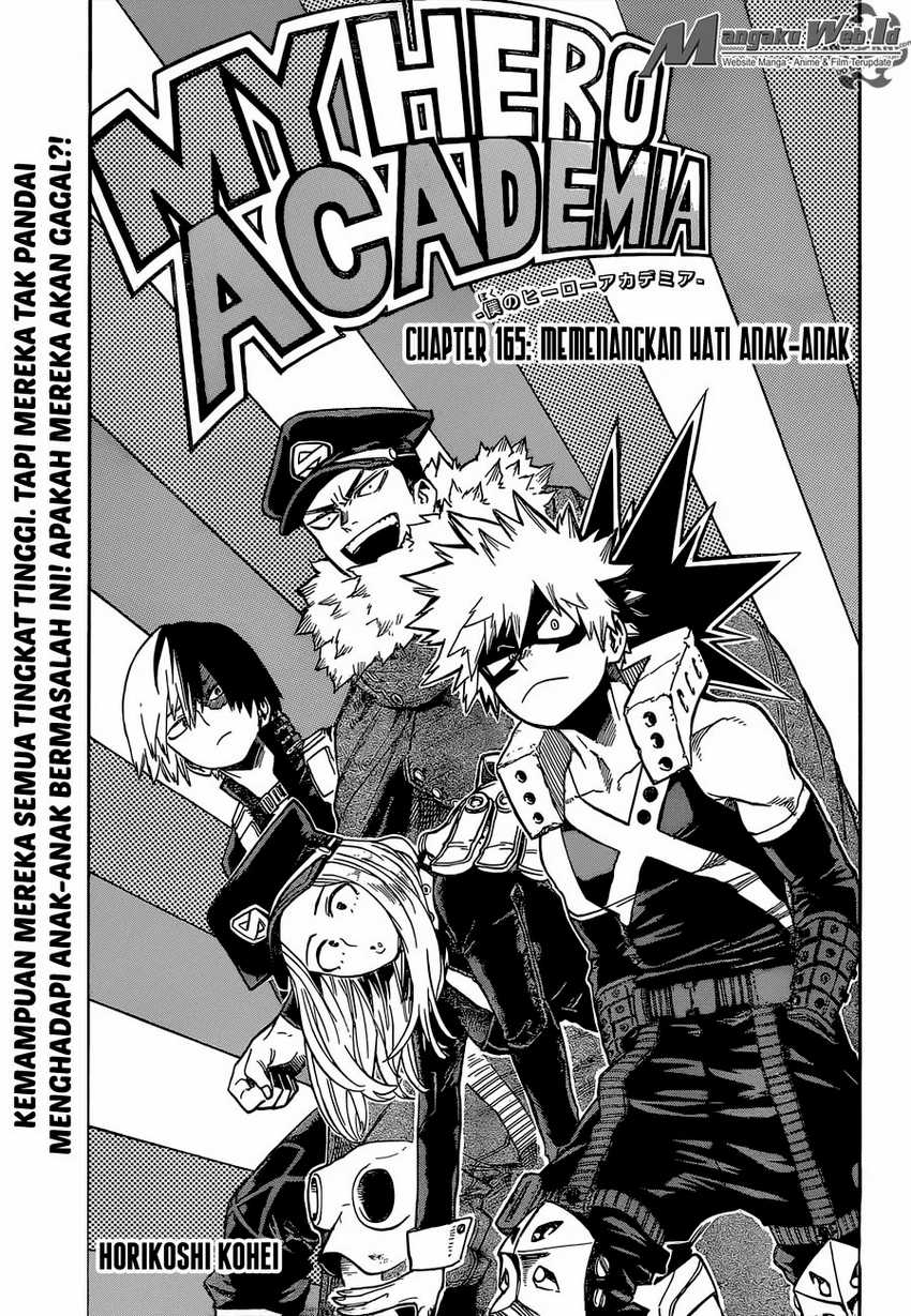 Boku no Hero Academia Chapter 165