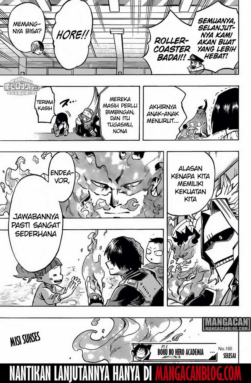 Boku no Hero Academia Chapter 166