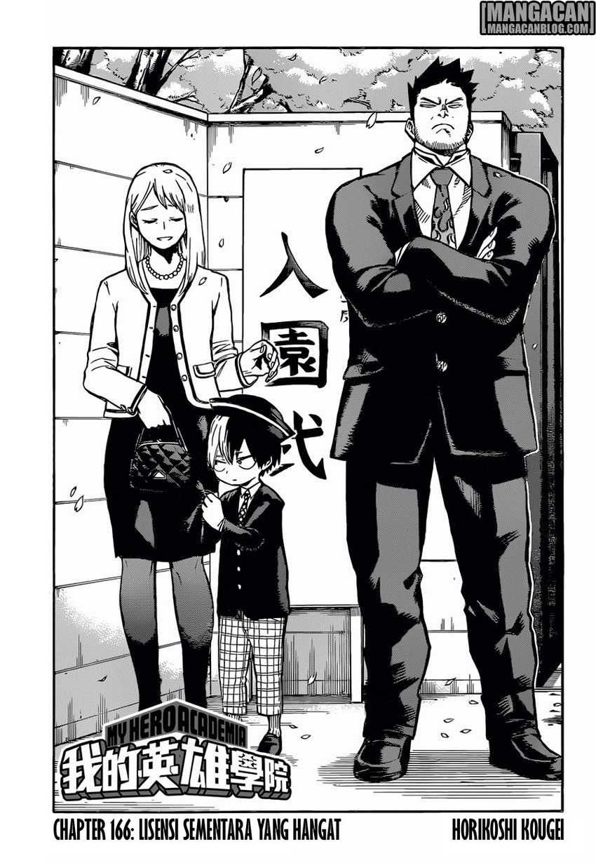 Boku no Hero Academia Chapter 166