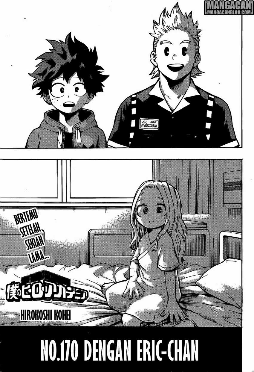 Boku no Hero Academia Chapter 170