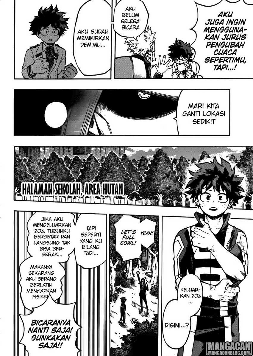 Boku no Hero Academia Chapter 172