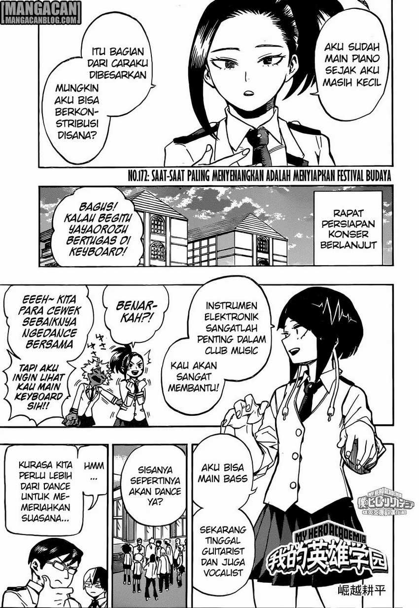 Boku no Hero Academia Chapter 172