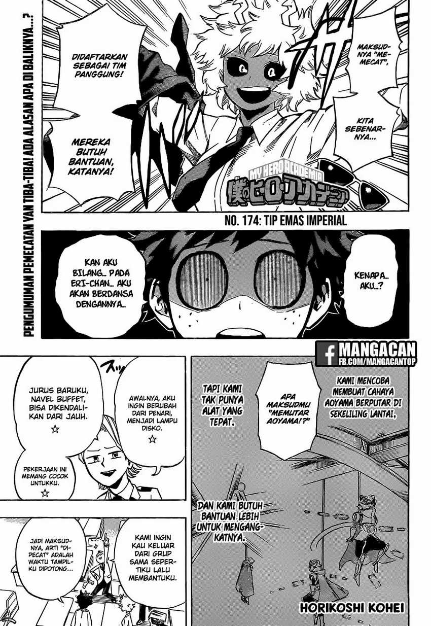 Boku no Hero Academia Chapter 174