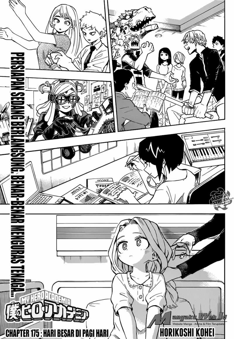 Boku no Hero Academia Chapter 175