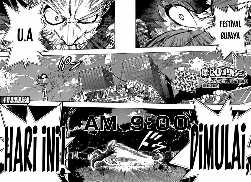 Boku no Hero Academia Chapter 179