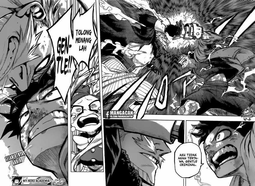 Boku no Hero Academia Chapter 179