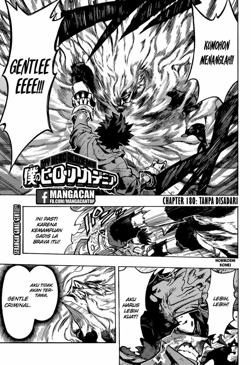 Boku no Hero Academia Chapter 180