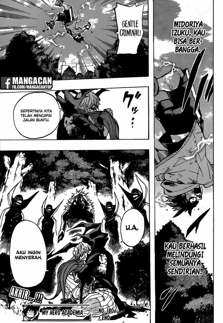 Boku no Hero Academia Chapter 180