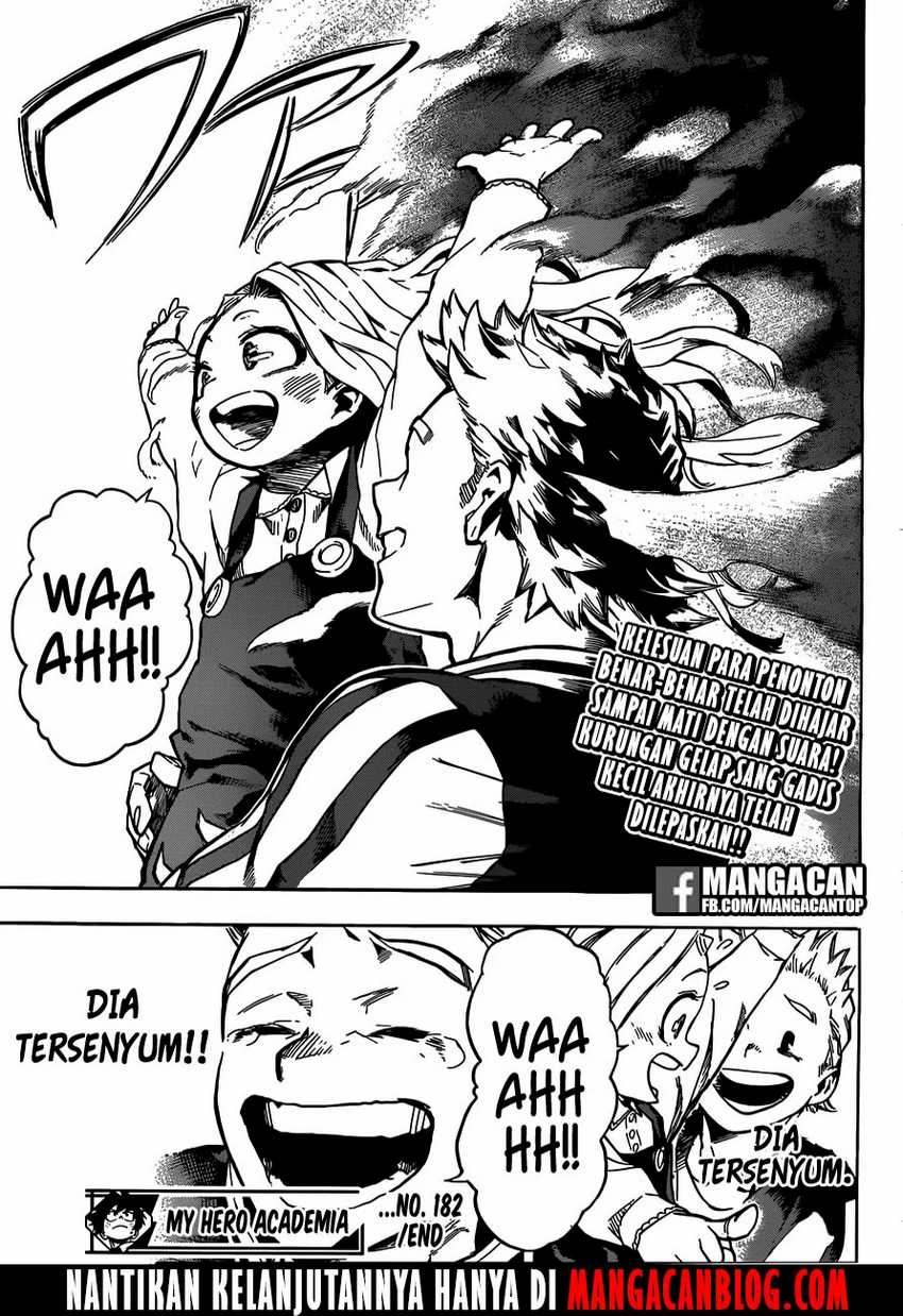 Boku no Hero Academia Chapter 182