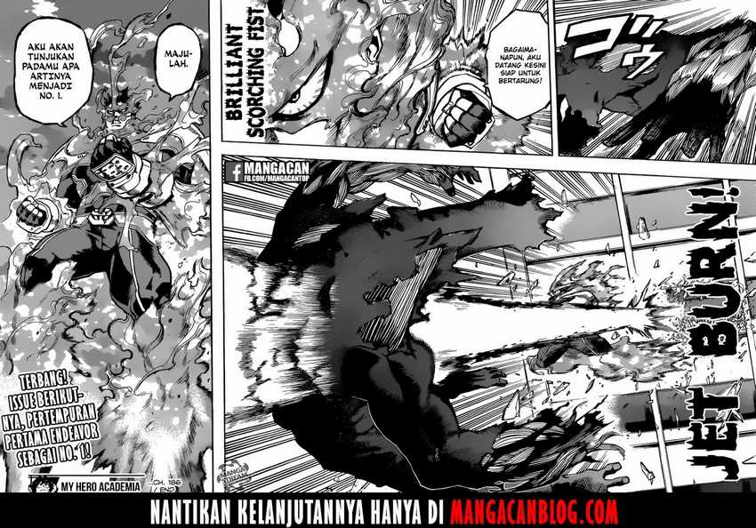 Boku no Hero Academia Chapter 186