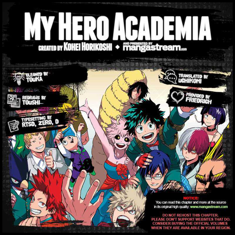 Boku no Hero Academia Chapter 189