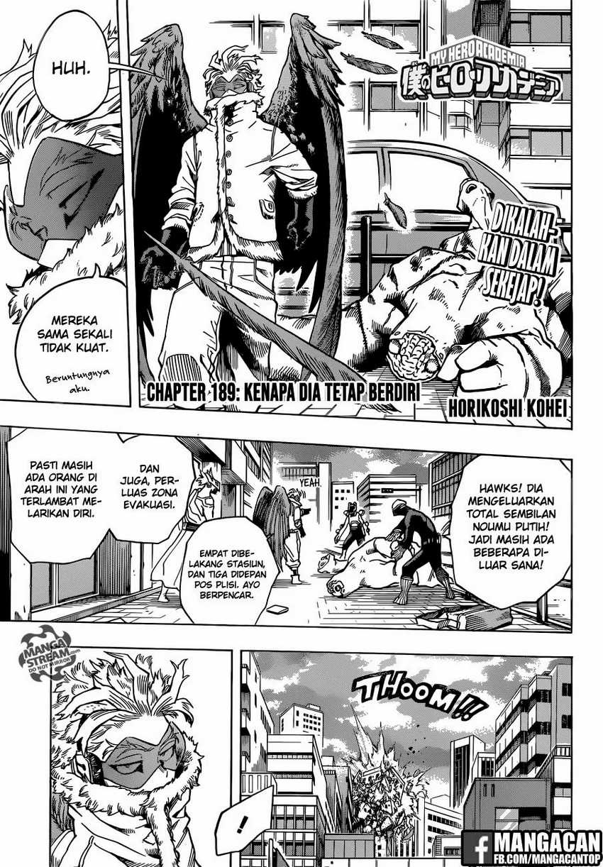 Boku no Hero Academia Chapter 189