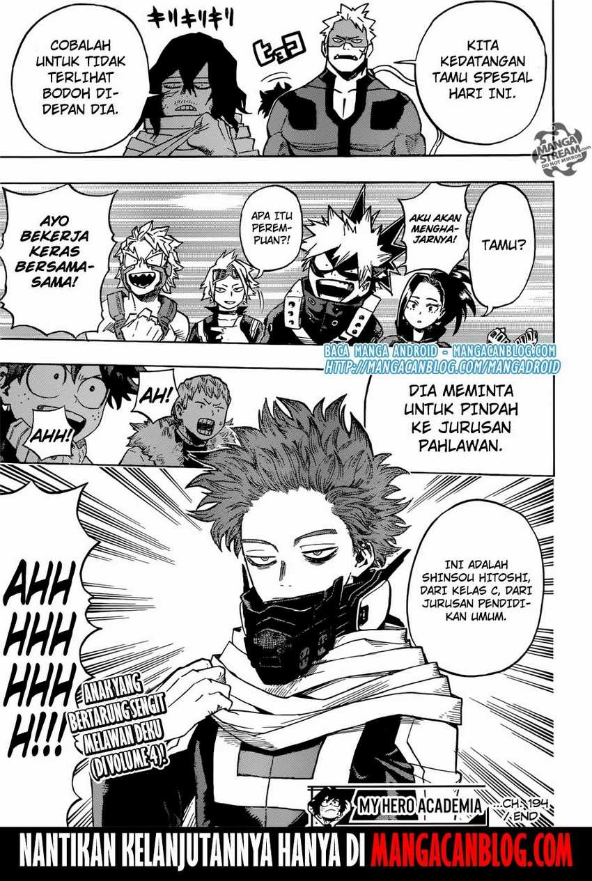 Boku no Hero Academia Chapter 194