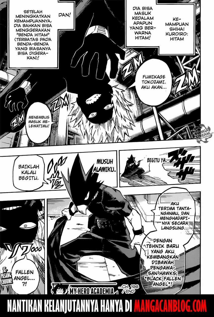 Boku no Hero Academia Chapter 198