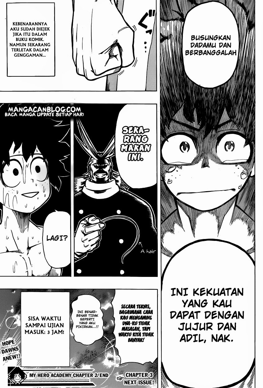 Boku no Hero Academia Chapter 2