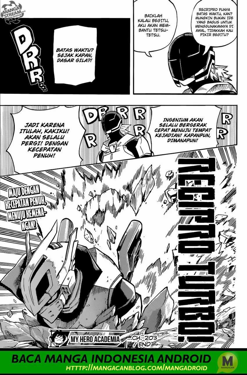 Boku no Hero Academia Chapter 203