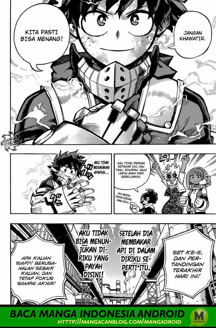 Boku no Hero Academia Chapter 209