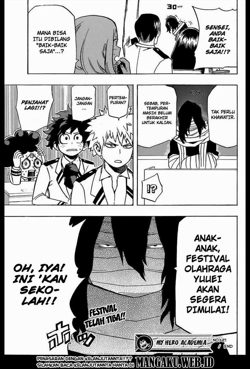 Boku no Hero Academia Chapter 21