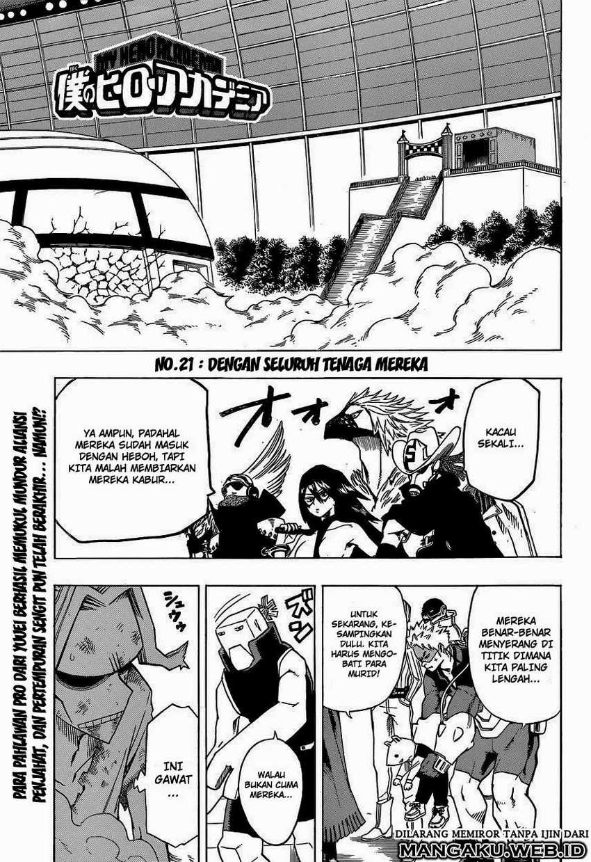 Boku no Hero Academia Chapter 21