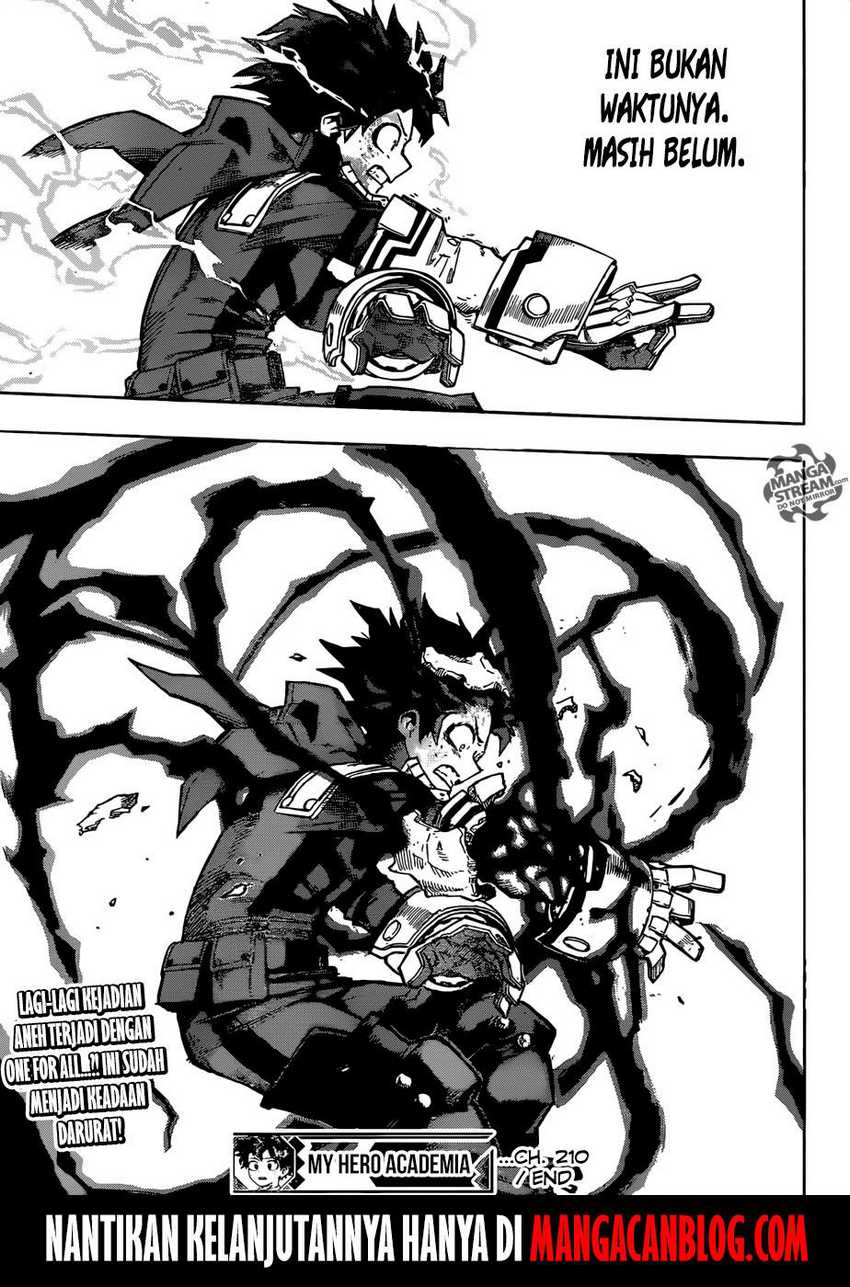 Boku no Hero Academia Chapter 210