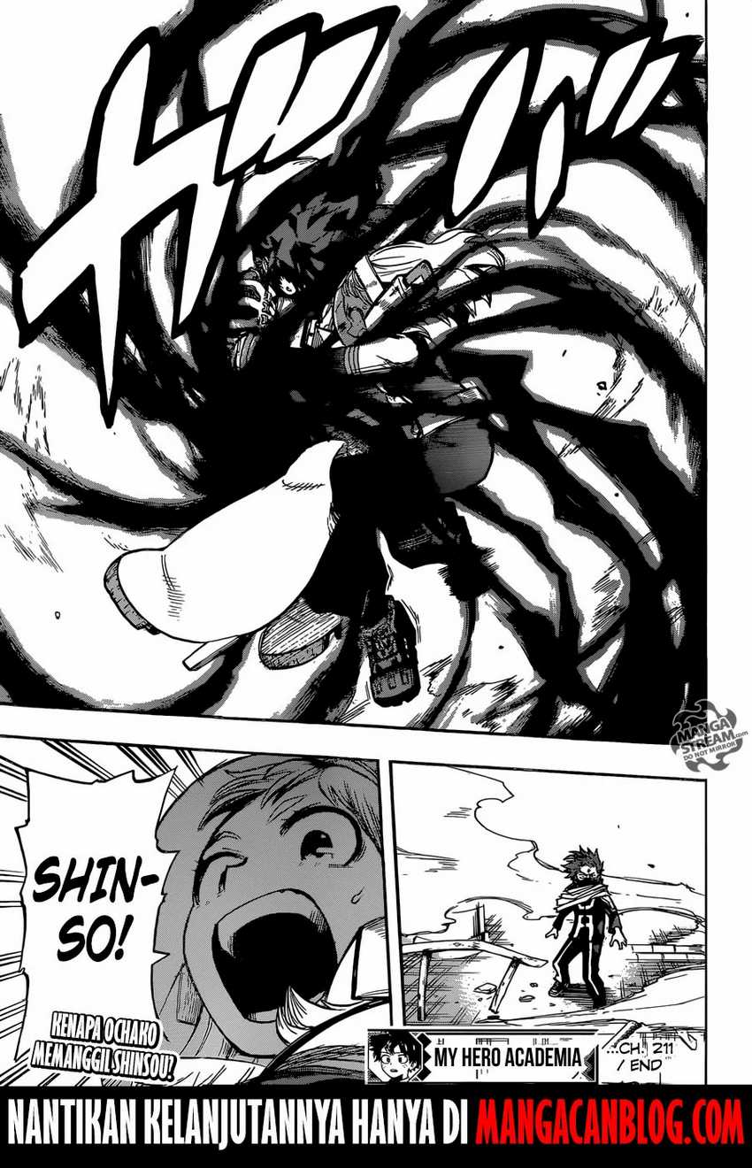 Boku no Hero Academia Chapter 211