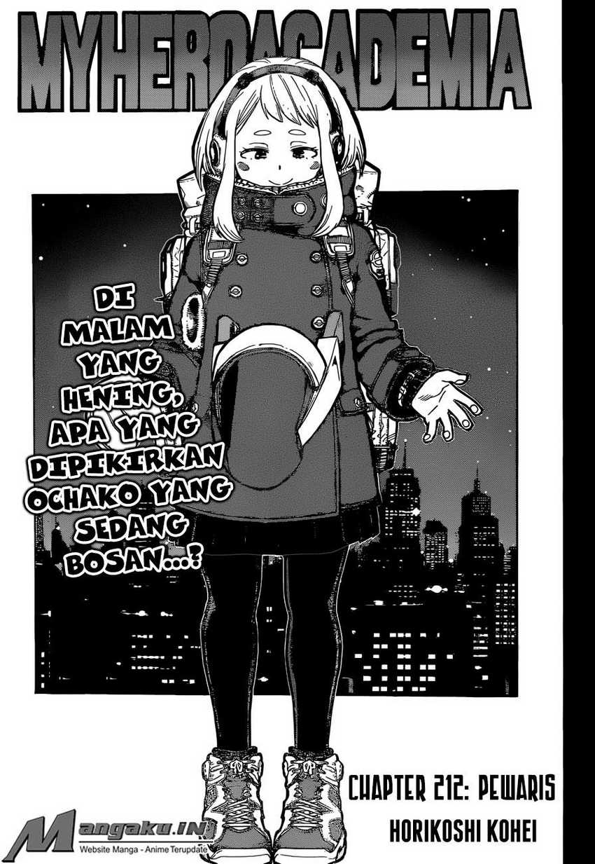 Boku no Hero Academia Chapter 212