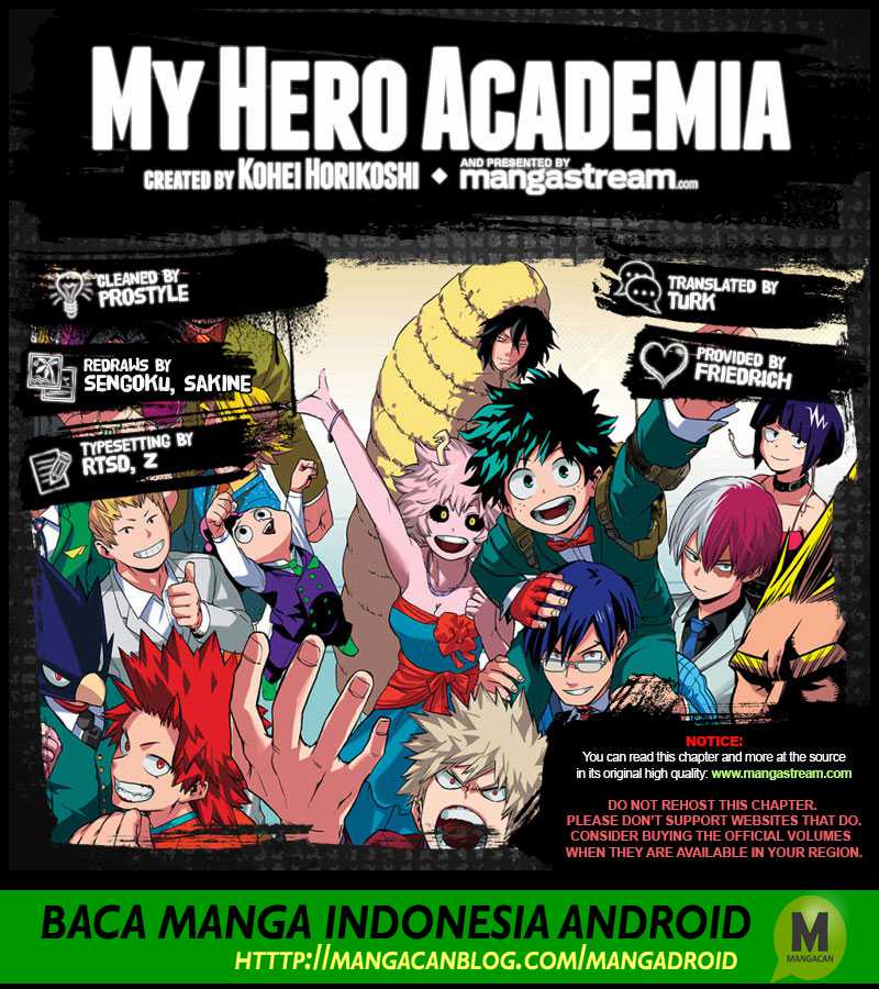 Boku no Hero Academia Chapter 217