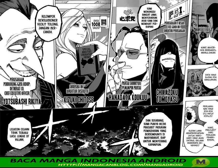 Boku no Hero Academia Chapter 223