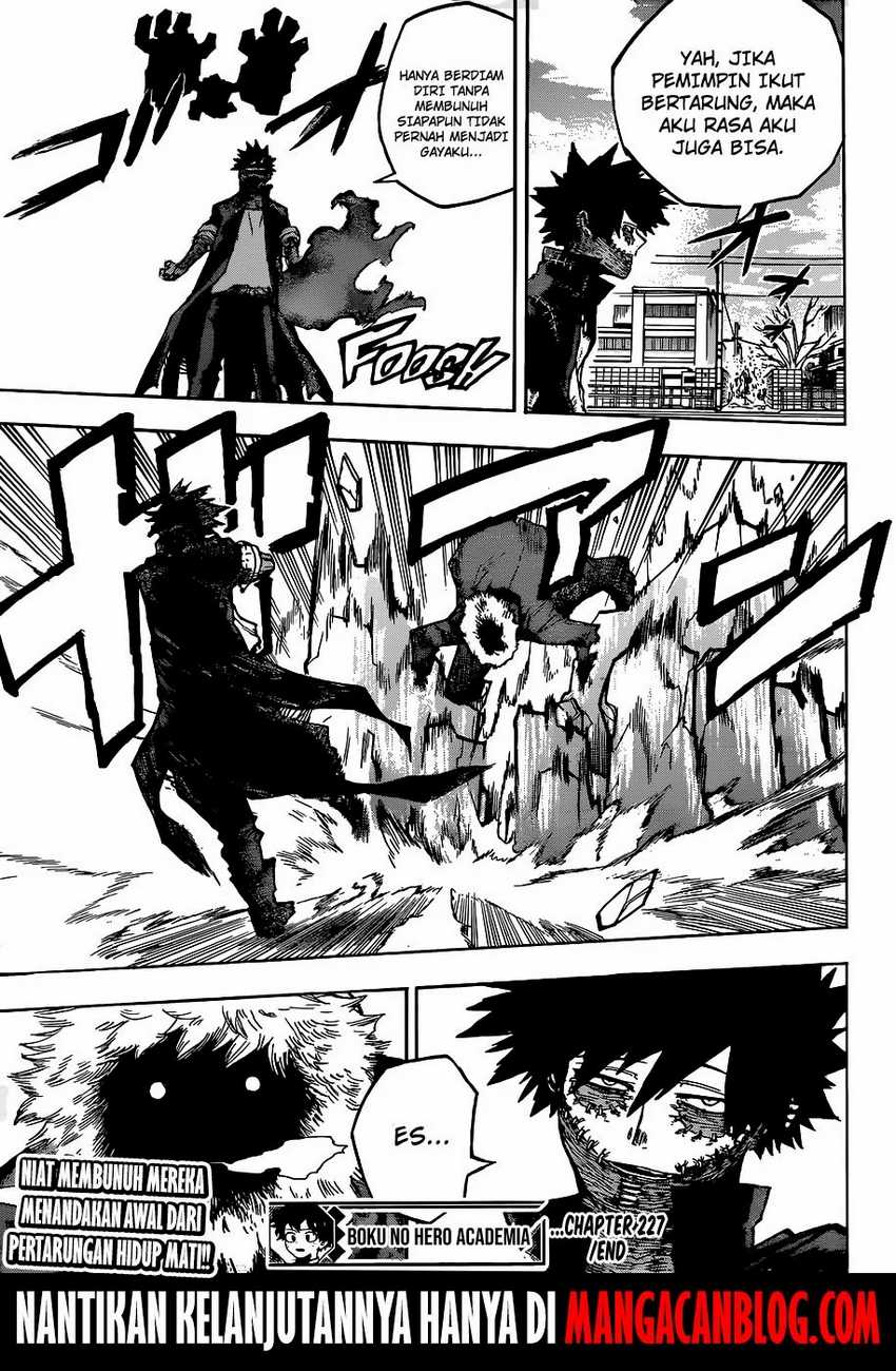 Boku no Hero Academia Chapter 227