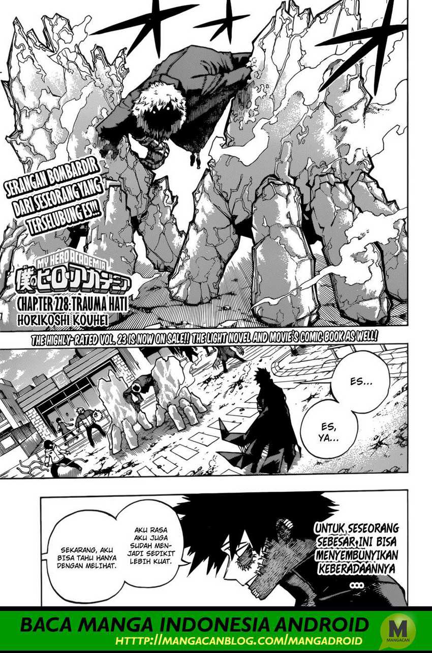 Boku no Hero Academia Chapter 228