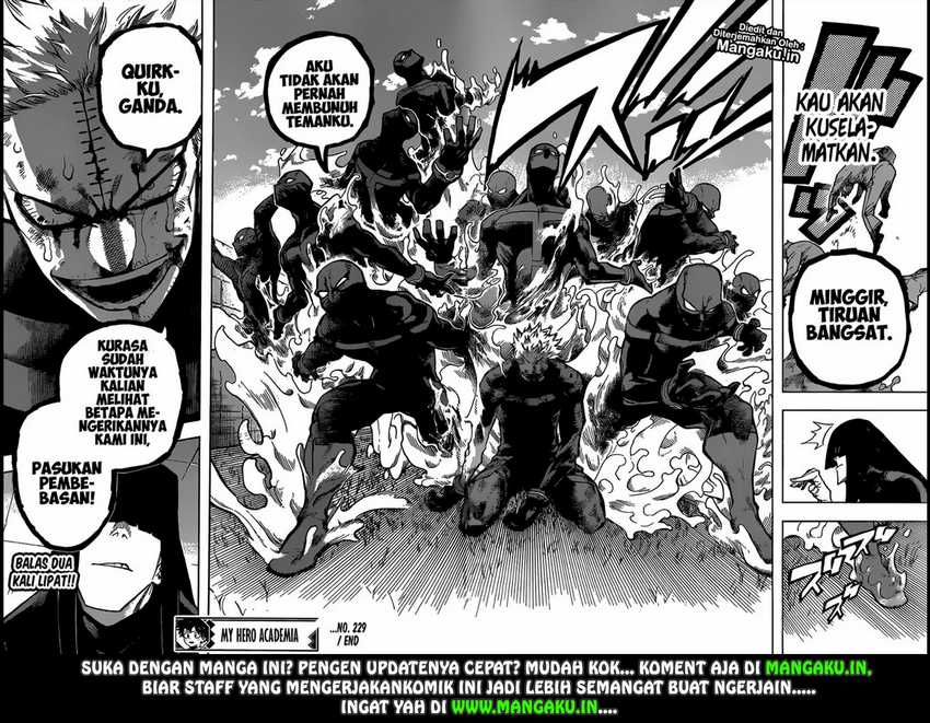 Boku no Hero Academia Chapter 229