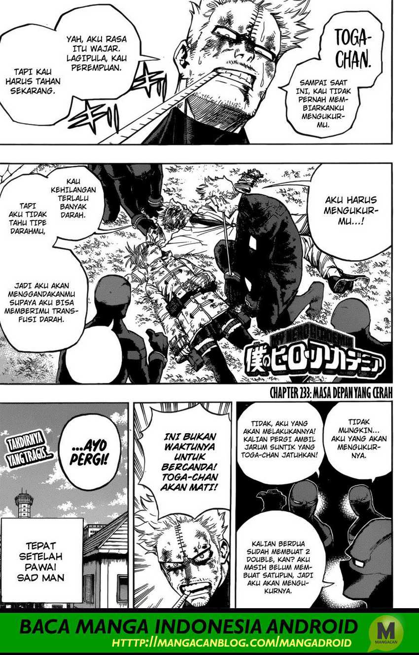 Boku no Hero Academia Chapter 233