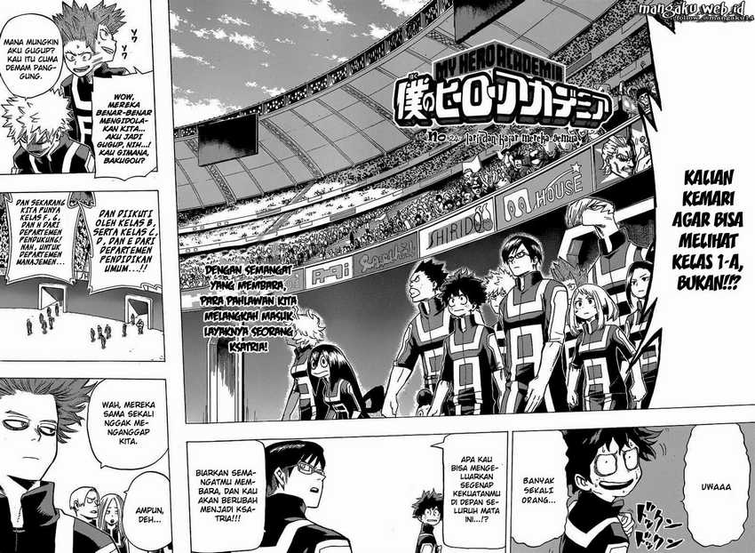 Boku no Hero Academia Chapter 24