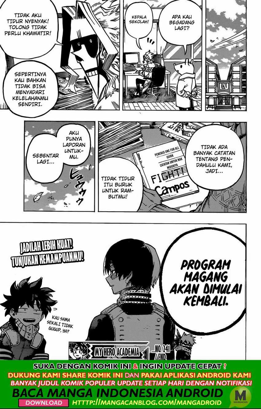 Boku no Hero Academia Chapter 241