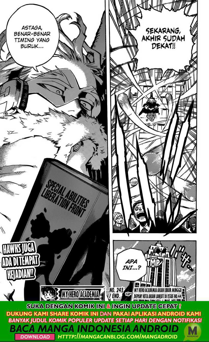 Boku no Hero Academia Chapter 243