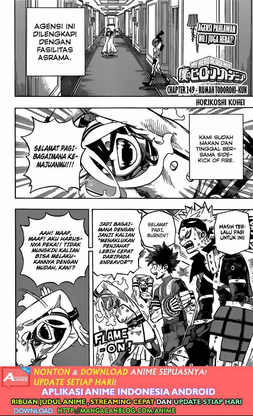 Boku no Hero Academia Chapter 249