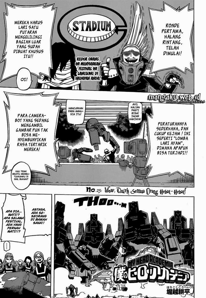 Boku no Hero Academia Chapter 25